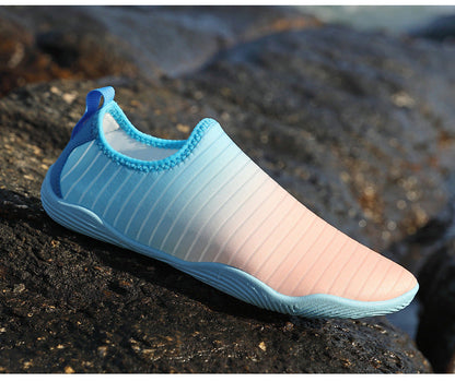Damen Sandalen Schnelltrocknend Velours Rutschfest