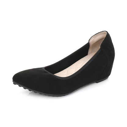 Damen Ballerinas Wedges Bequem Elegant Schuhe