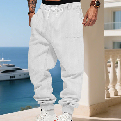 Bequeme Herren Jogginghose Gemustert Modern