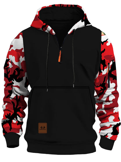 Herren Kapuzenpullover Modern mit Taschen und Hoodie Style