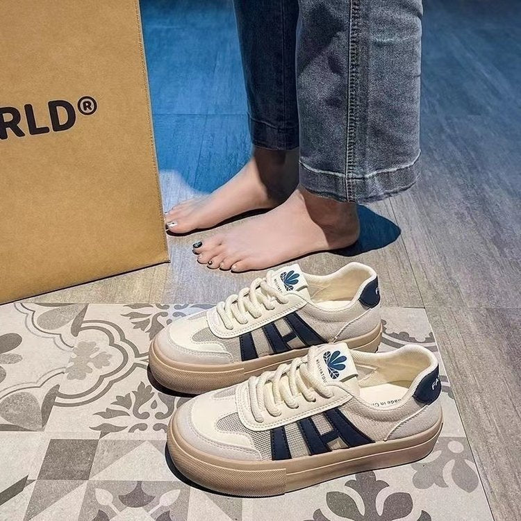 Damen Sneaker Bequem Freizeitschuhe Mit Weichem Innenfutter