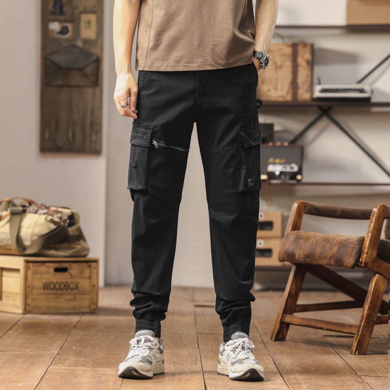 Herren Cargo-Hose Modern Freizeit Hose Bequem