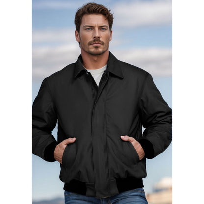 Männer Utility-Jacke Robust Mit Vielen Taschen