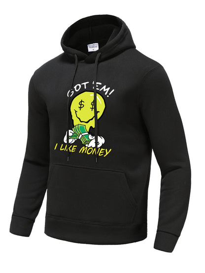 Herren Kapuzenpullover Streetwear Grafik Design Berlin Style