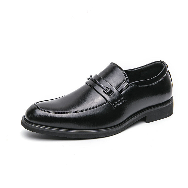 Elegante Herren Mokassins Modernes Design Schwarz