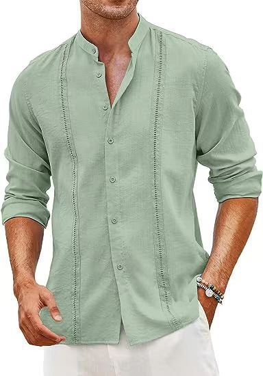 Elegantes Herrenhemd aus Baumwolle Slim Fit Modern