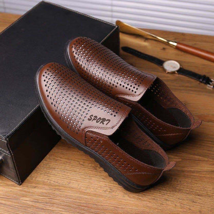 Herren Slip-On Schuhe Leicht Atmungsaktiv Sportlich