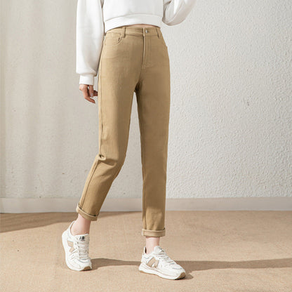 Damen High Waist Jeans Slim Fit Schmal - BerlinGlamour