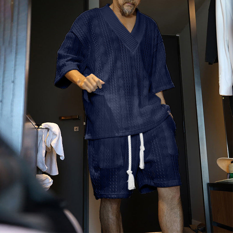 Herren Strandoutfit Atmungsaktive Shorts Freizeit Bekleidung