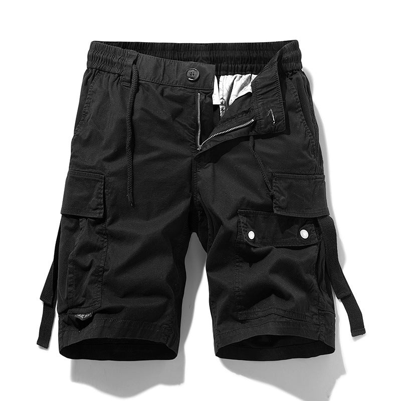 Herren Cargoshorts Elastisch Bequem Mit Seitentaschen