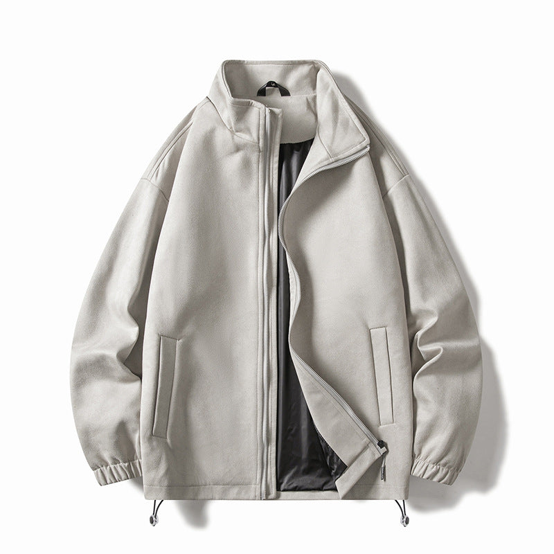 Herren Fleecejacke Warm Elastisch Taschen Sportlich