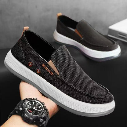 Damen Sneaker Atmungsaktiv Komfortabel Slip-On Schuhe