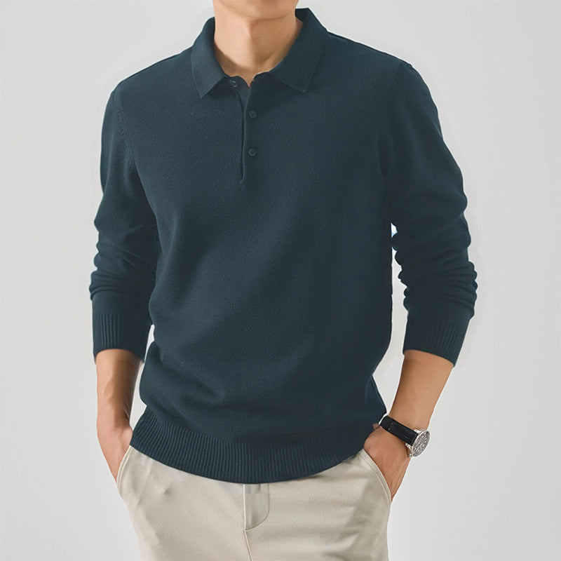 Eleganter Herren Pullover aus feiner Baumwolle Modern