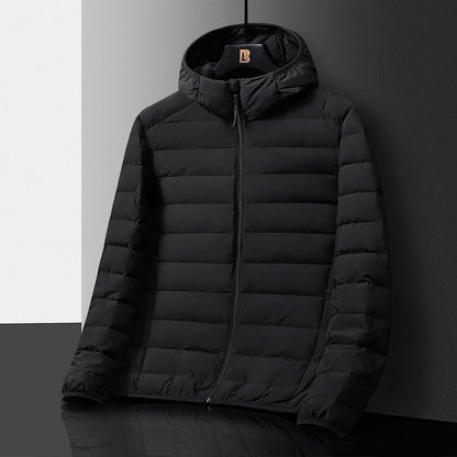 Isolierte Herren Steppjacke Leicht Warm