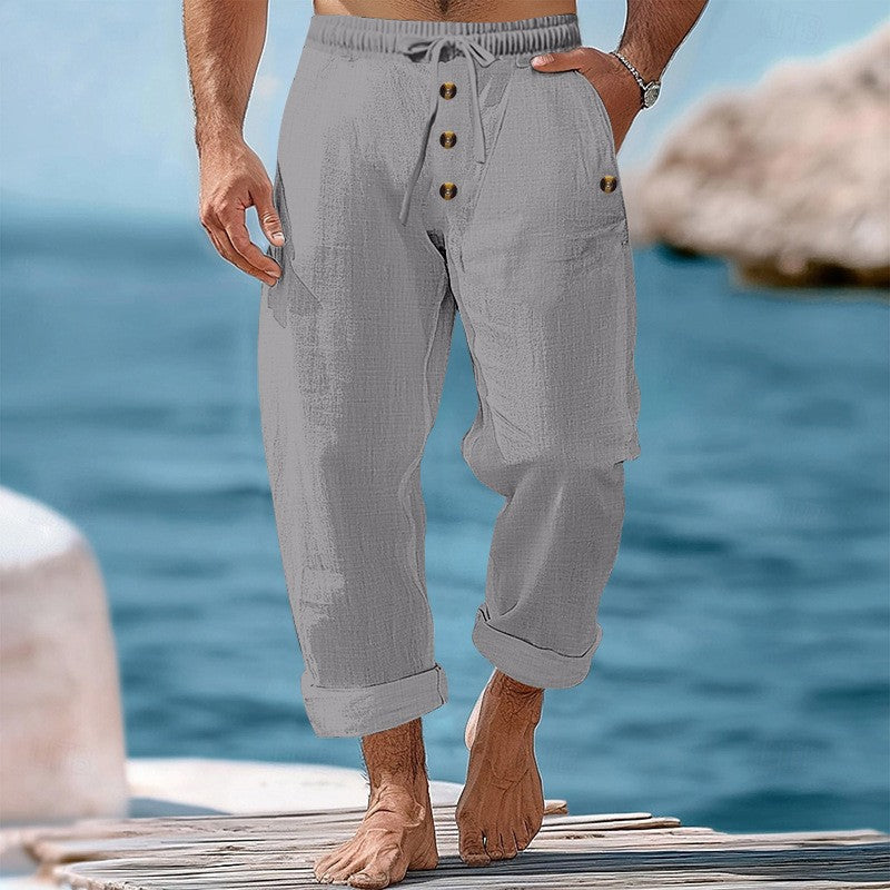 Herren Freizeithosen Bequem Lässig Modern