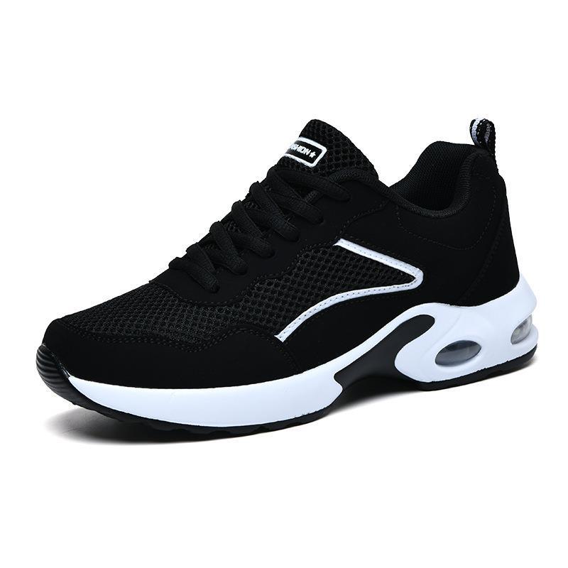 Damen Sneaker Sportlich Atmungsaktiv Luftgepolstert