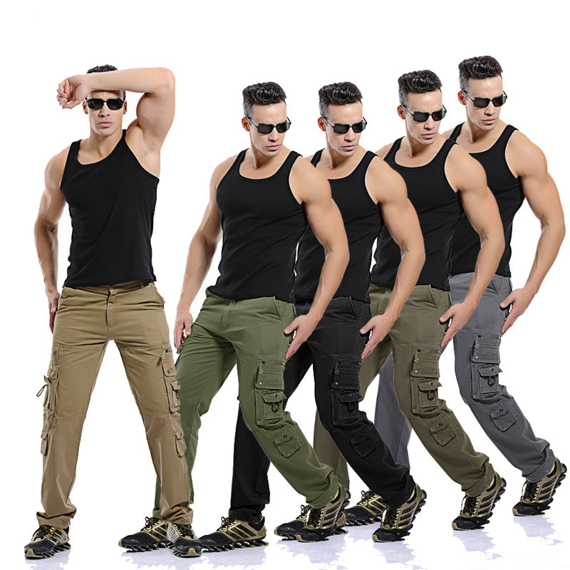Herren Cargo-Hose Bequem Vielseitig mit verstellbarem Gurt - BerlinGlamour