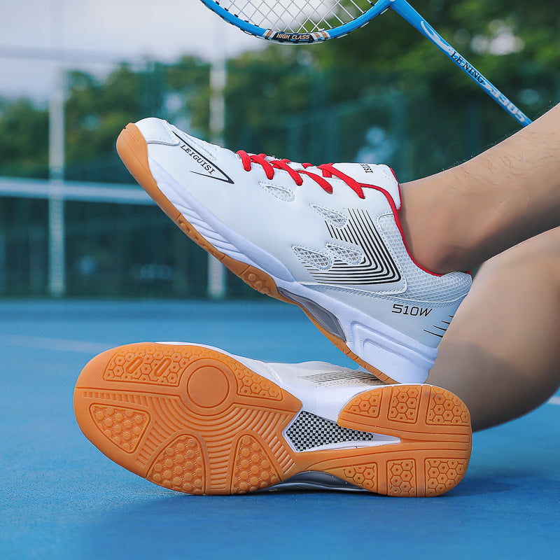 Damen Badmintonschuhe Rutschfest Stoßdämpfend Sportschuhe Frauen