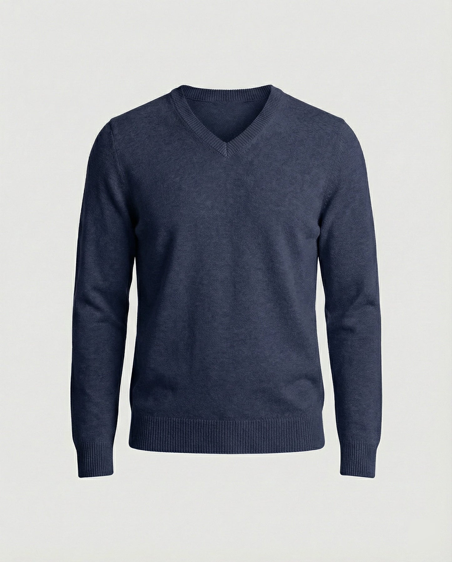 V-Ausschnitt Pullover Damen Baumwoll Weich