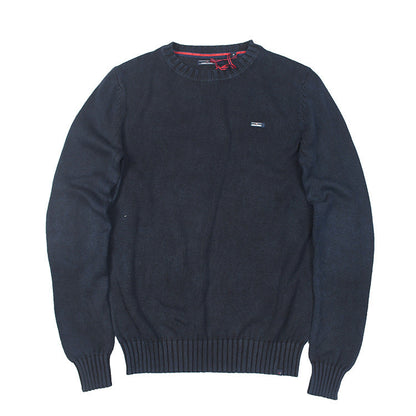 Herren Strickpullover Fein Rundhals Elastisch Modern