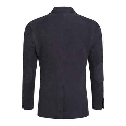 Herren Sakko Modern Weich Mikrofaser Slim Fit