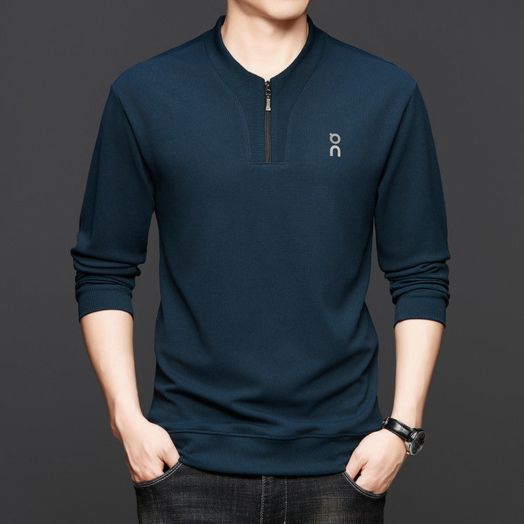Herren Pullover Funktionell Reißverschluss Modern Design