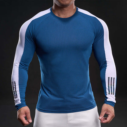Herren Longsleeve Funktionsshirt Sportlich Modern