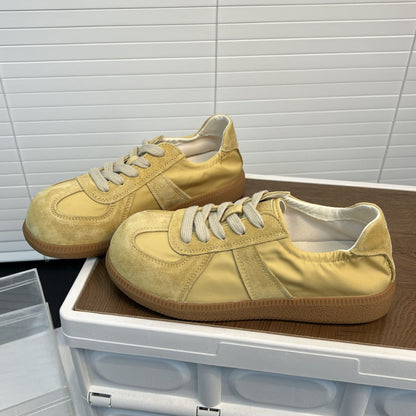 Damen Sneaker Sportlich Elegant Satin Schuhe - BerlinGlamour
