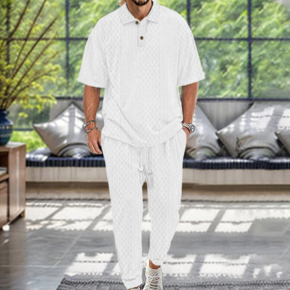 Herren Freizeitanzug Set Modern Bequem Elastisch
