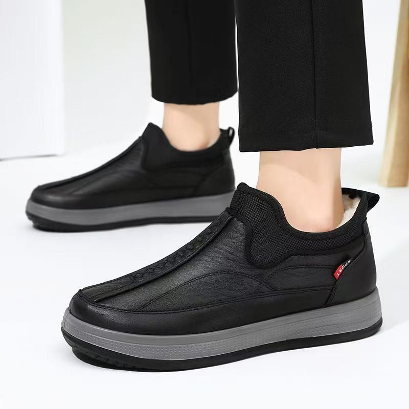 Damen Slipper Schuhe Lammfell gefüttert Bequem Warm