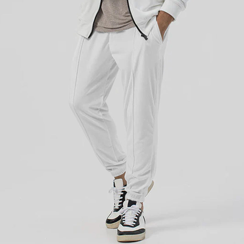 Sportliche Jogginghose Herren Elastisch Bequem Mit Taschen