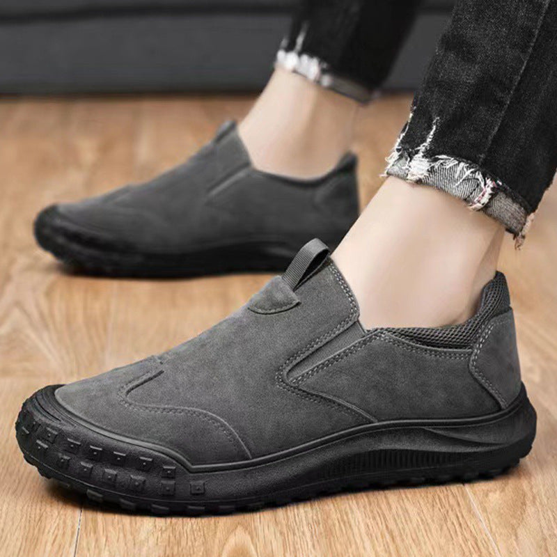 Herren Puschen Bequem atmungsaktiv Slip-On Schuhe