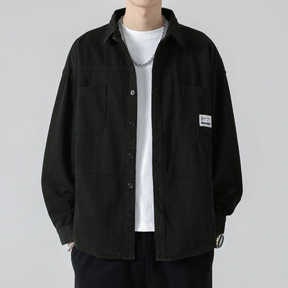 Herren Utility-Jacke Lässig Urban Modern