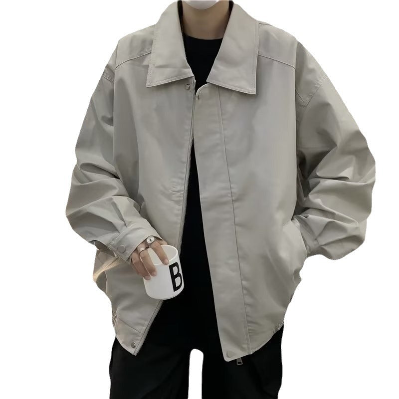 Herren Übergangsjacke Lässig Modern Mit Taschen