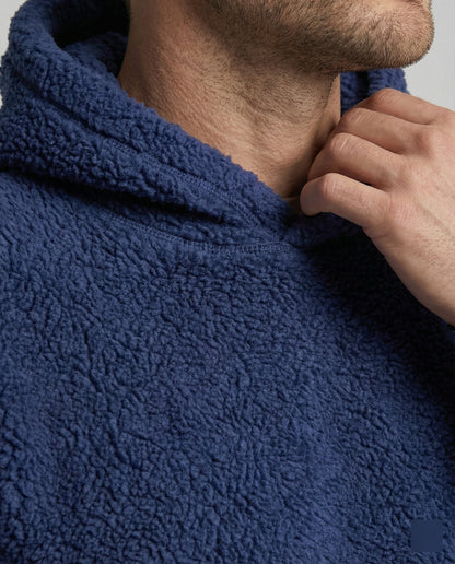Weicher Teddy-Pullover Herren mit Taschen Praktisch