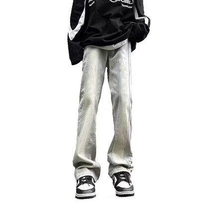 Herren Jeans Weite Fit Streetwear Style