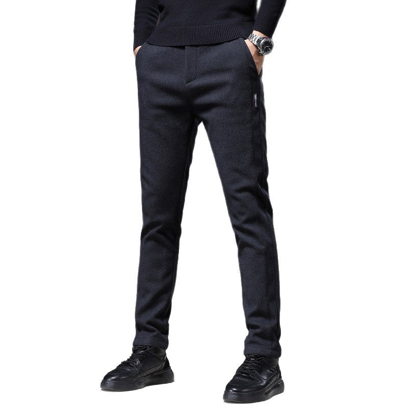 Herren Slim Fit Hose Bequem Freizeit Moderne