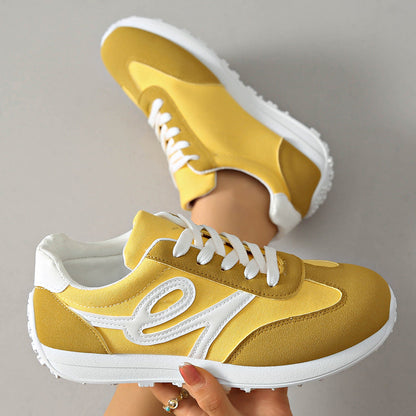 Damen Sneaker Sportlich ModeSchuhe Weiße