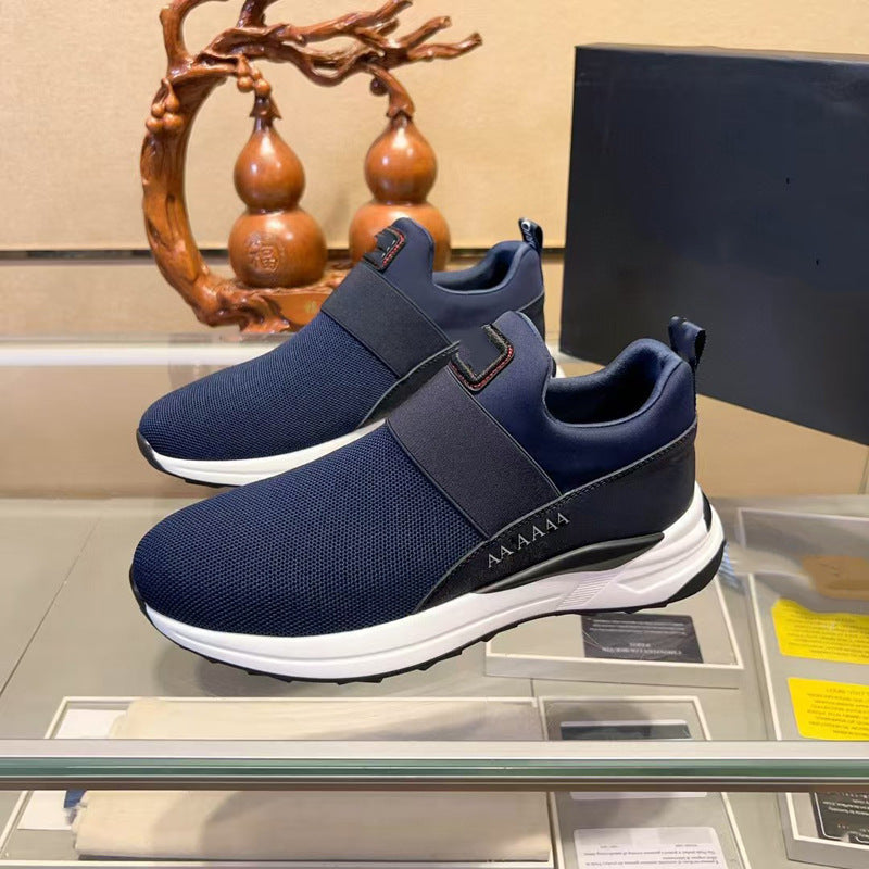 Damen Sneaker Slip On Atmungsaktiv Flexibel Netzstruktur