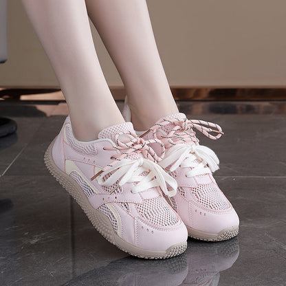 Damen Sneaker Atmungsaktiv Sportlich Schnürsystem Comfort