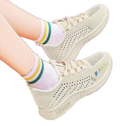 Damen Sneaker Atmungsaktiv Bequem Freizeitschuhe