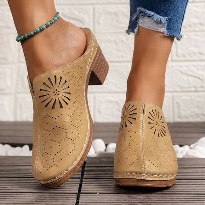 Damen Clogs Offen Elegant Berlin Style