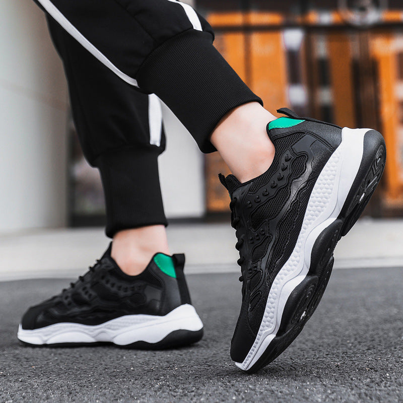 Damen Sneaker Sportlich Mesh Atmungsaktiv Rutschfest