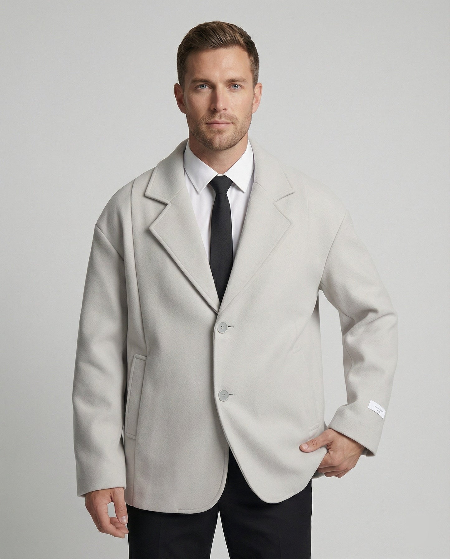Klassischer Wollmantel Britischer Stil Herren Damen - BerlinGlamour