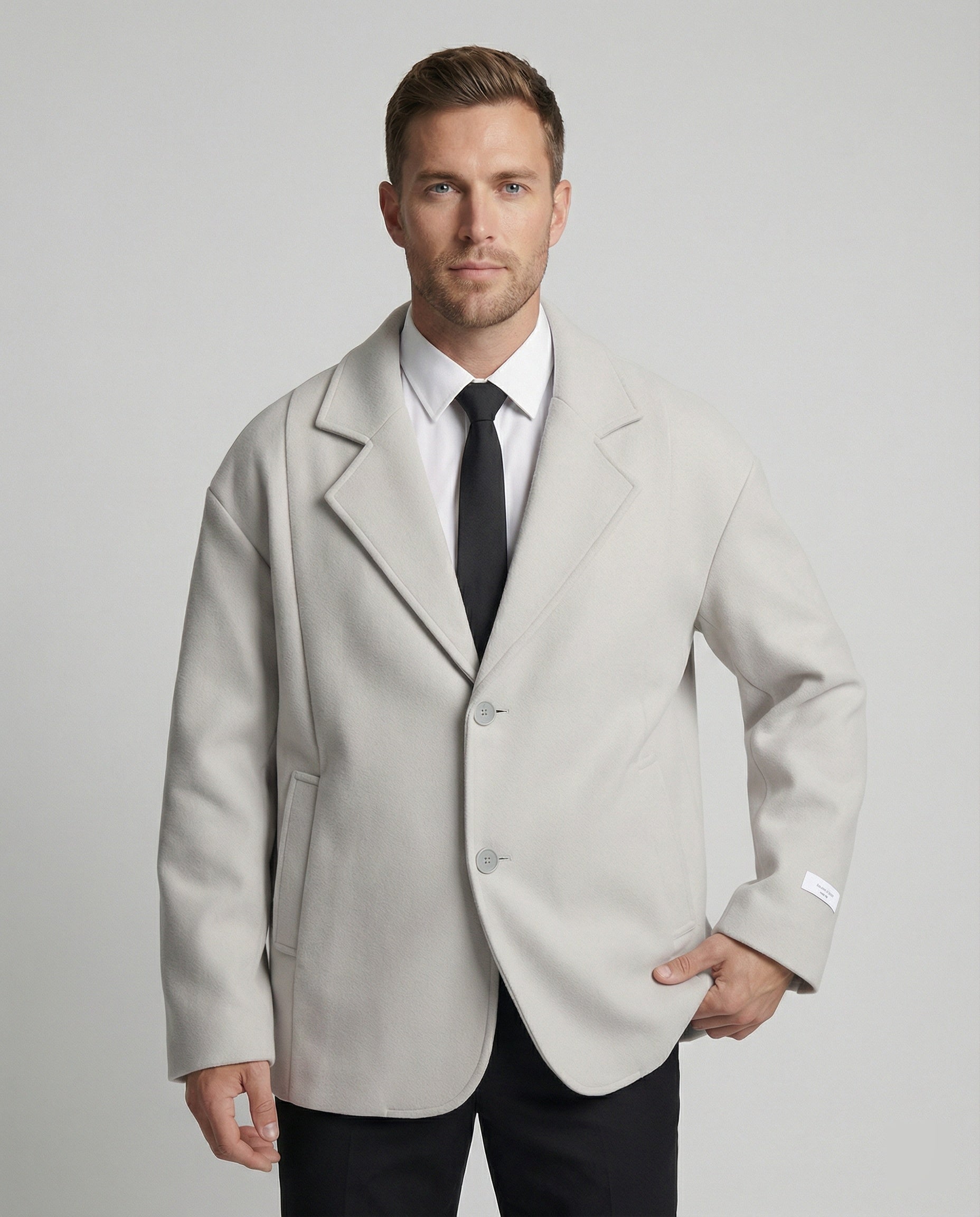 Klassischer Wollmantel Britischer Stil Herren Damen - BerlinGlamour