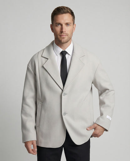 Klassischer Wollmantel Britischer Stil Herren Damen - BerlinGlamour