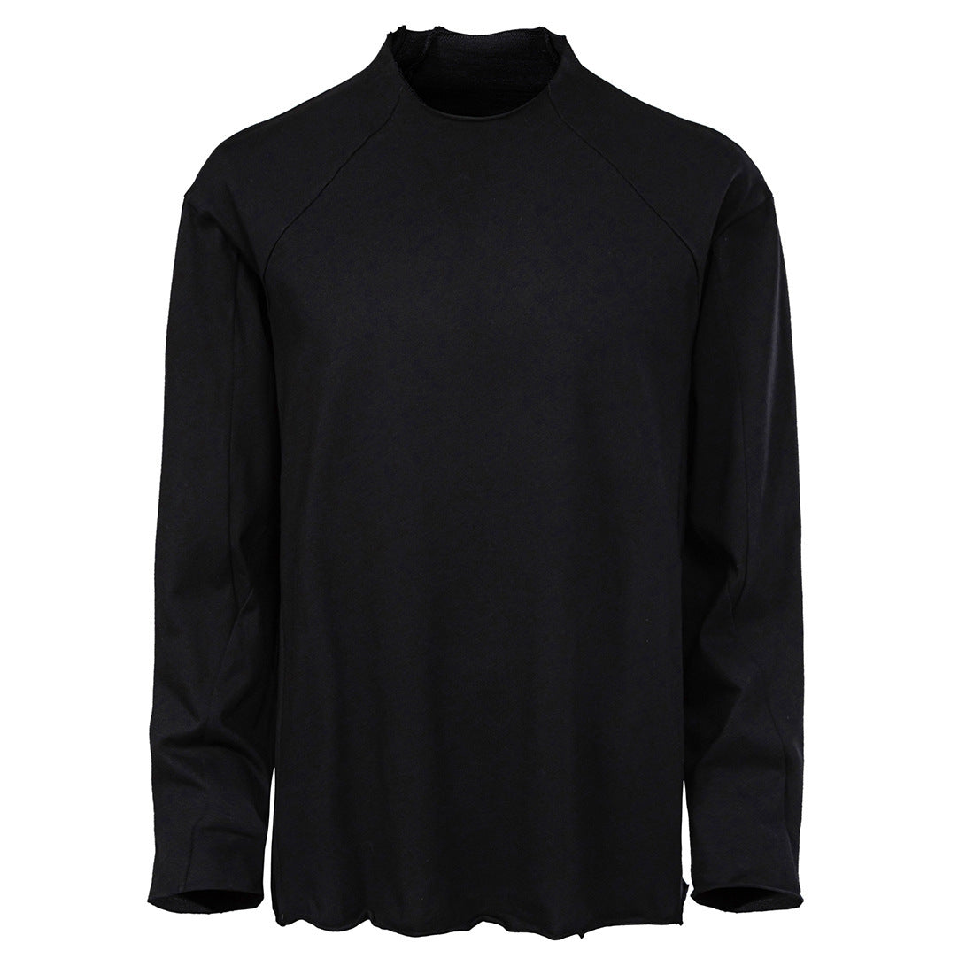 Herren Langarmshirt Modern Atmungsaktiv Baumwolle