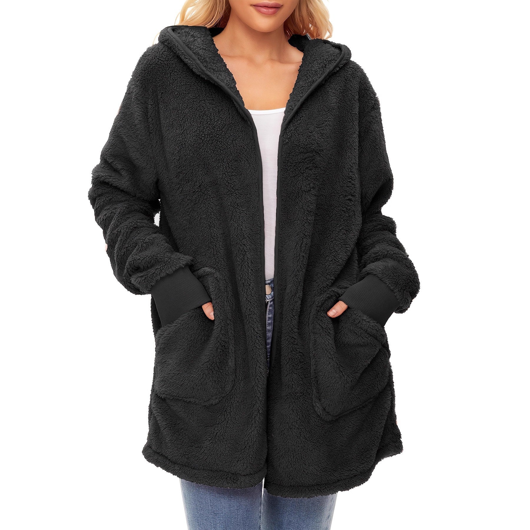 Weiche Damen Fleecejacke Warm Berlin Style - BerlinGlamour