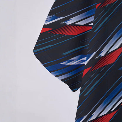 Herren Kurzarmhemd Mit Modernem Streetwear Druck