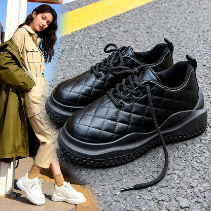 Damen Sneaker KomfortSchuhe Weiche Sohle Mit Fußbett